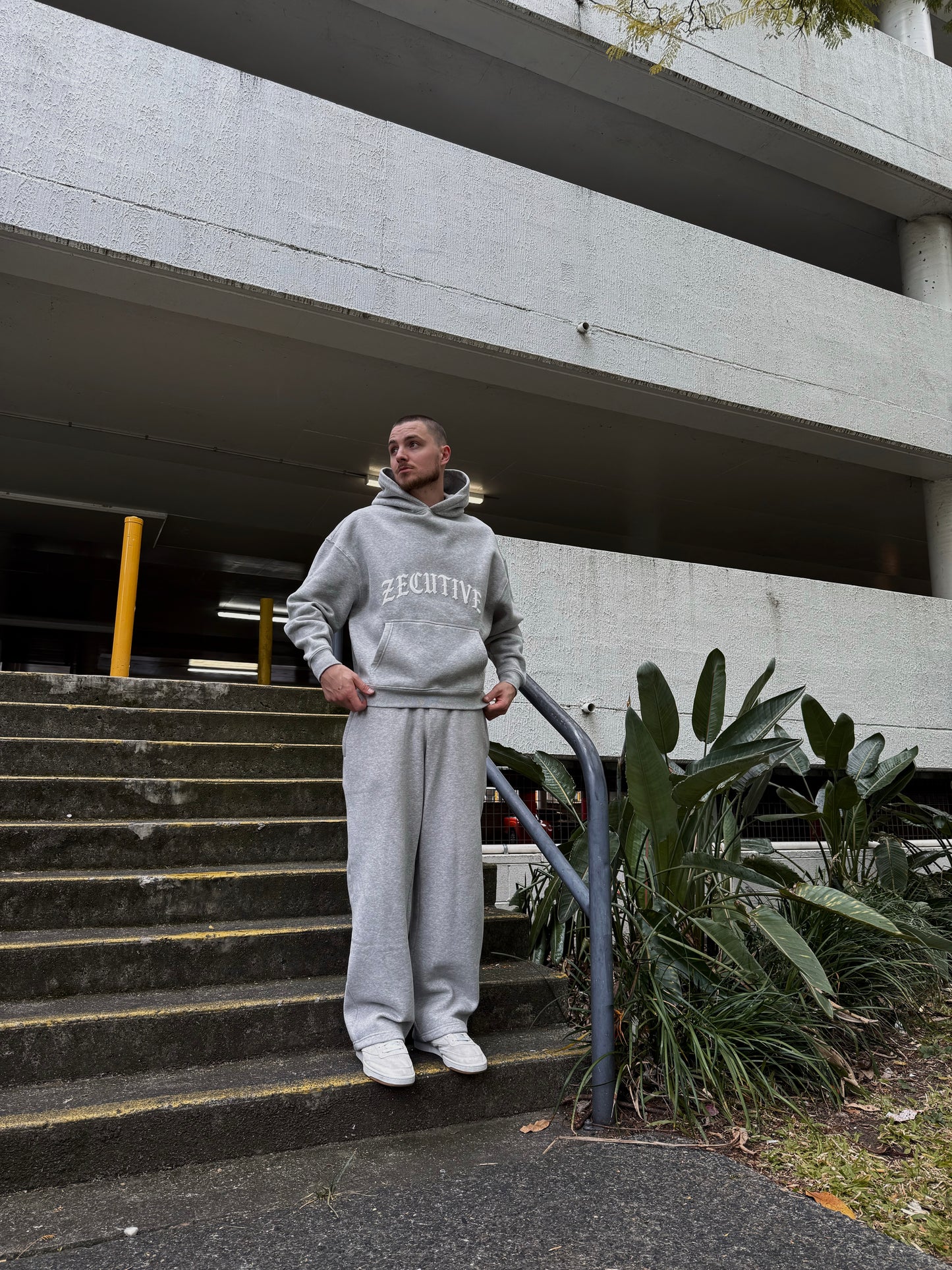 Puff Hoodie - Grey
