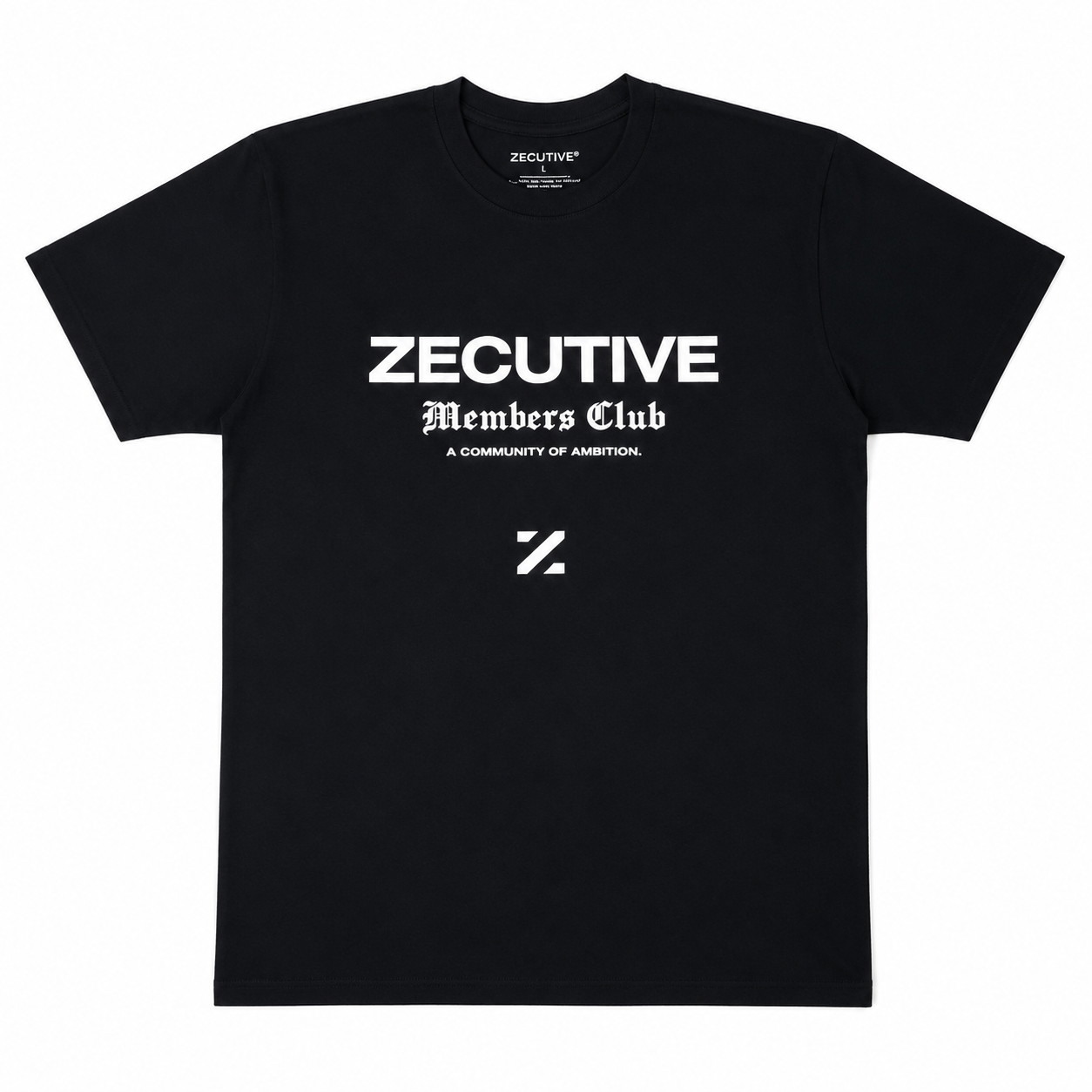 Members Club Tee - Black