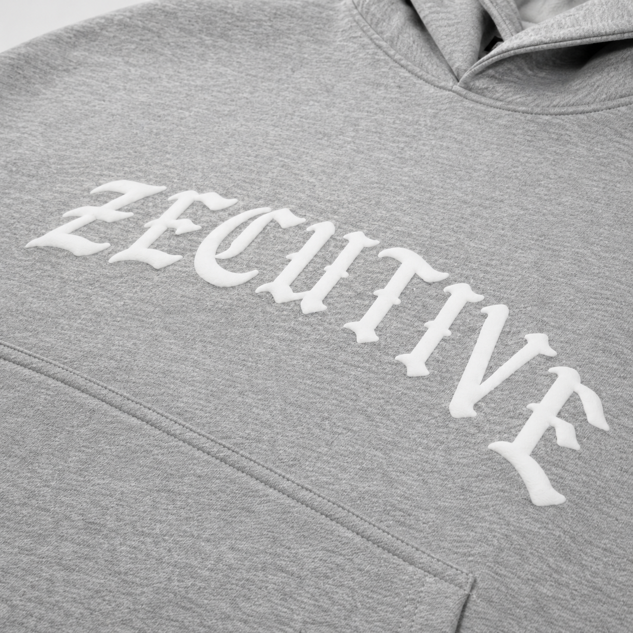 Puff Hoodie - Grey