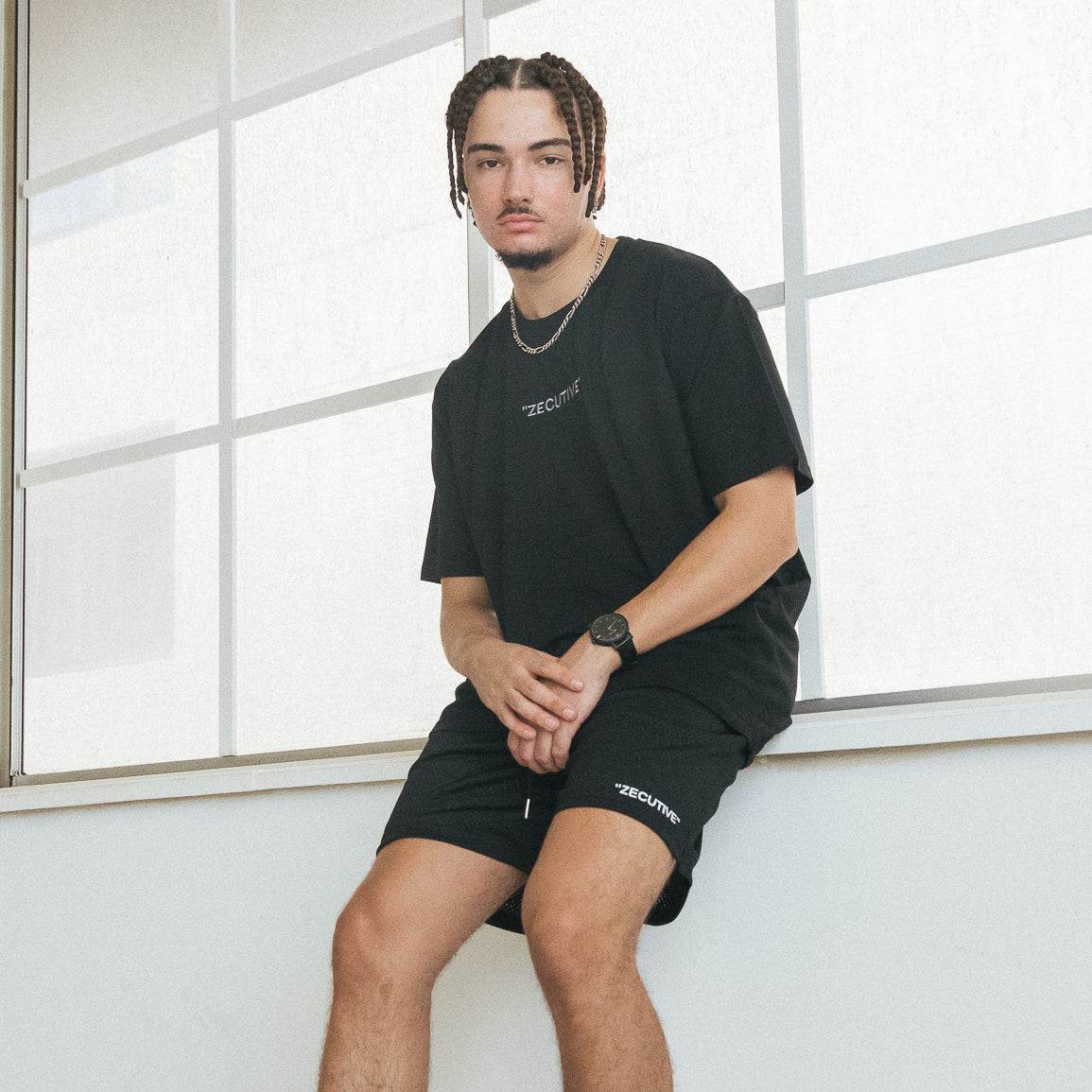 Essential Mesh Shorts - Black